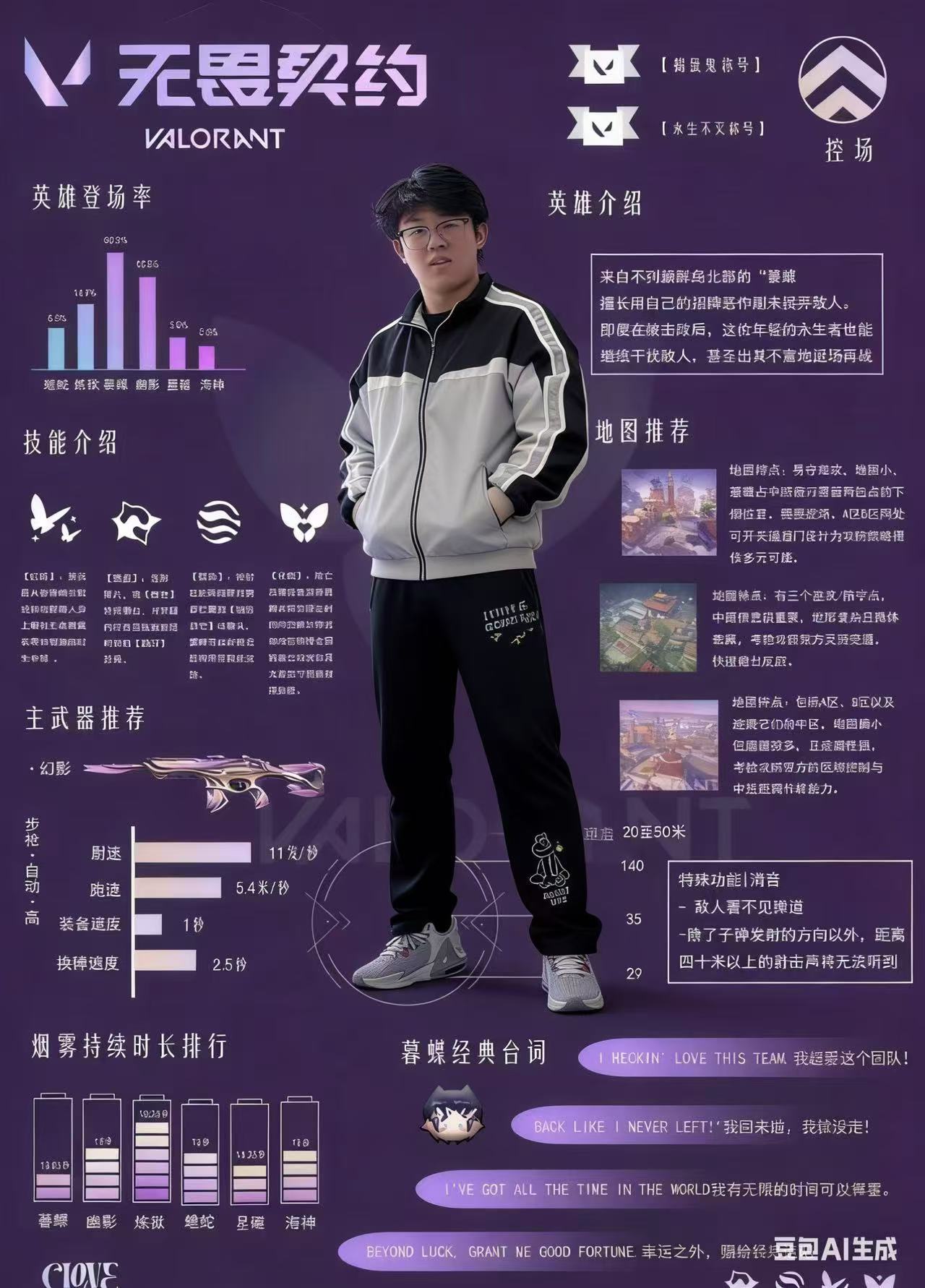 蒋生坤的游戏角色海报
